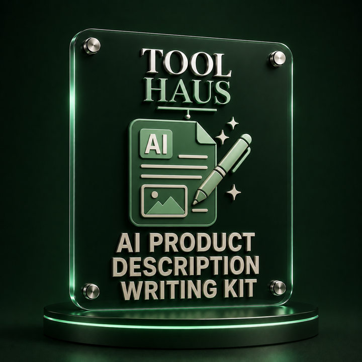 Tool Haus — AI Product Description Writing Kit