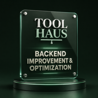 Tool Haus — Backend Improvement & Optimization