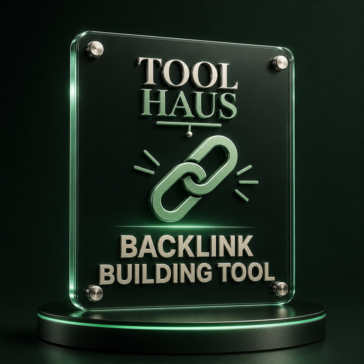 Tool Haus — Backlink Building Tool
