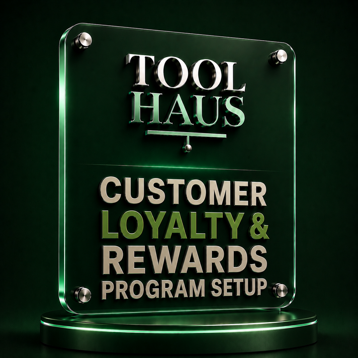 Tool Haus — Customer Loyalty & Rewards Program Setup Kit