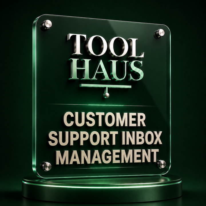 Tool Haus — Customer Support Inbox Management Kit