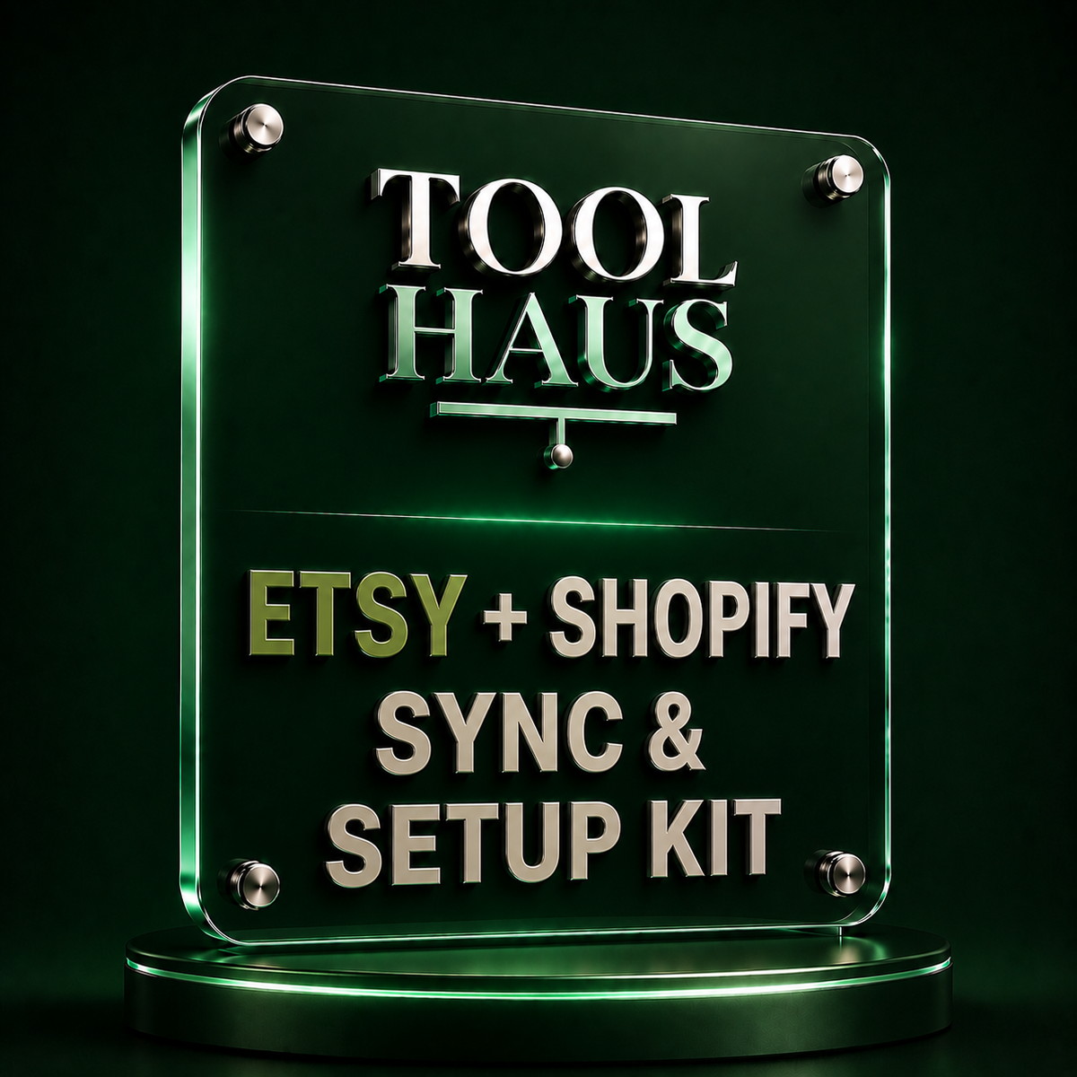 Tool Haus — Etsy + Shopify Sync & Setup Kit