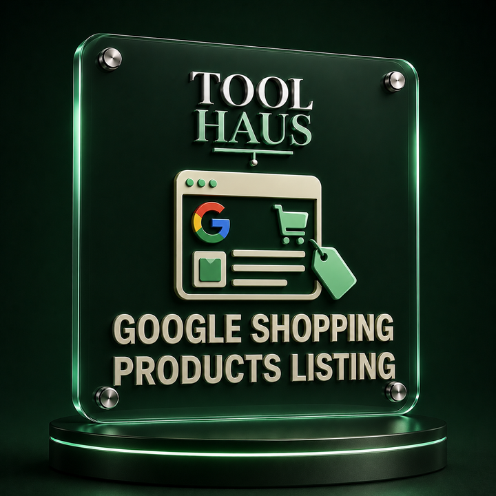 Tool Haus — Google Shopping Products Listing