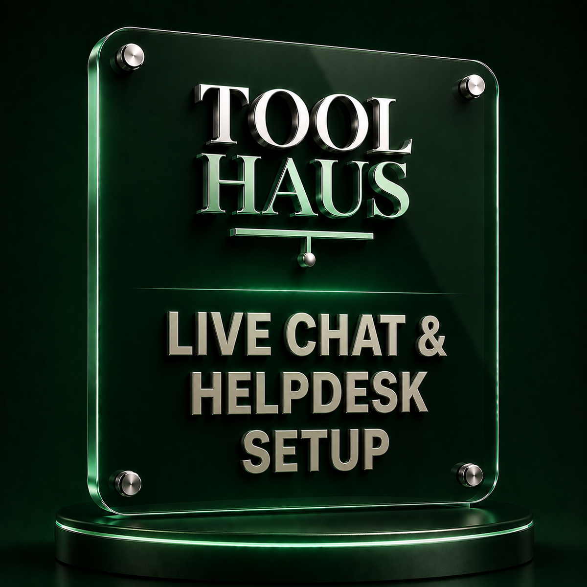 Tool Haus — Live Chat & Helpdesk Setup Kit