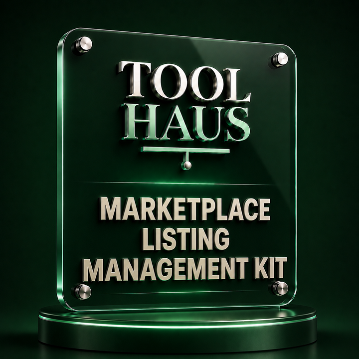 Tool Haus — Marketplace Listing Management Kit