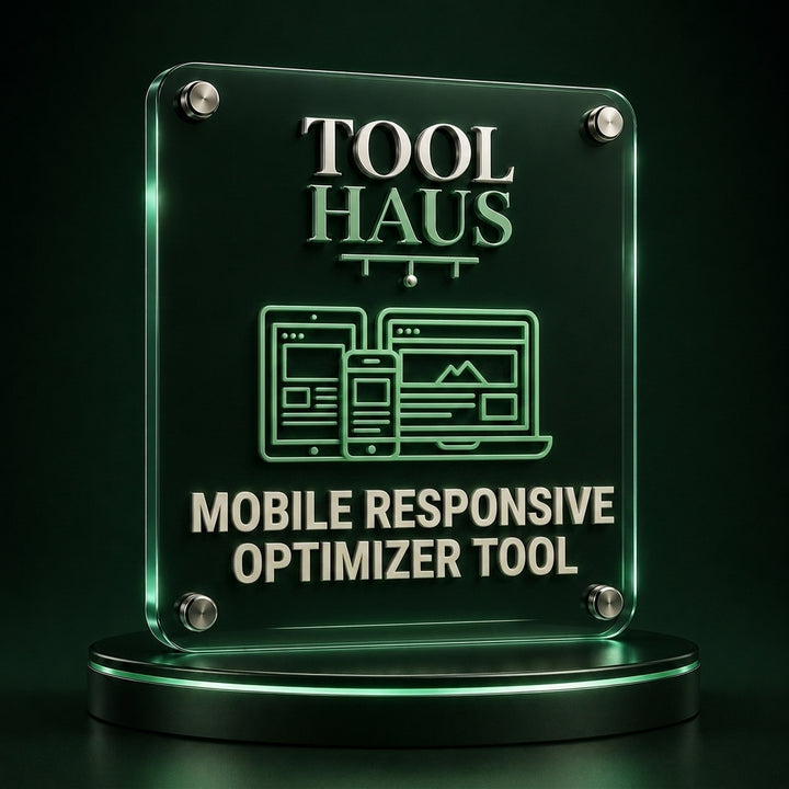 Tool Haus — Mobile Responsive Optimizer Tool