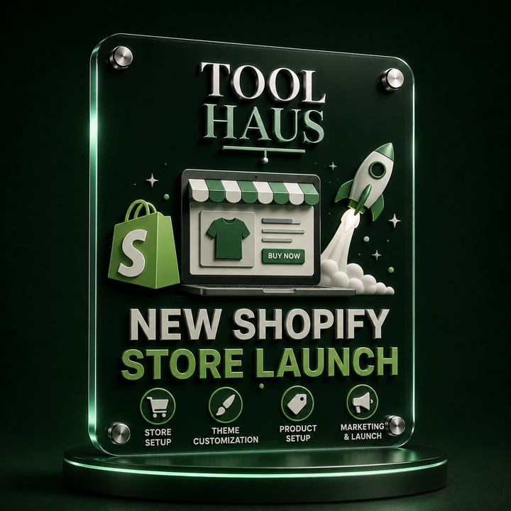 Tool Haus — New Shopify Store Launch Kit
