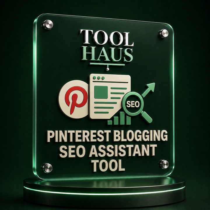 Tool Haus — Pinterest Blogging SEO Assistant Tool