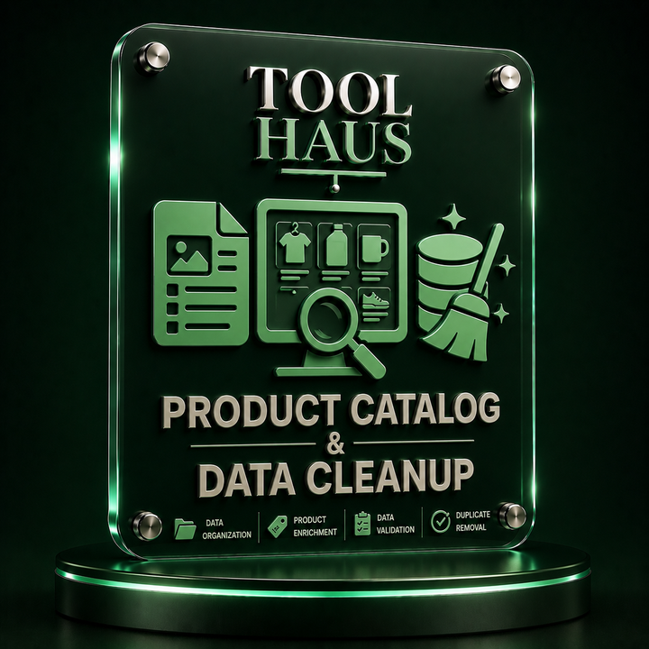Tool Haus — Product Catalog & Data Cleanup Kit