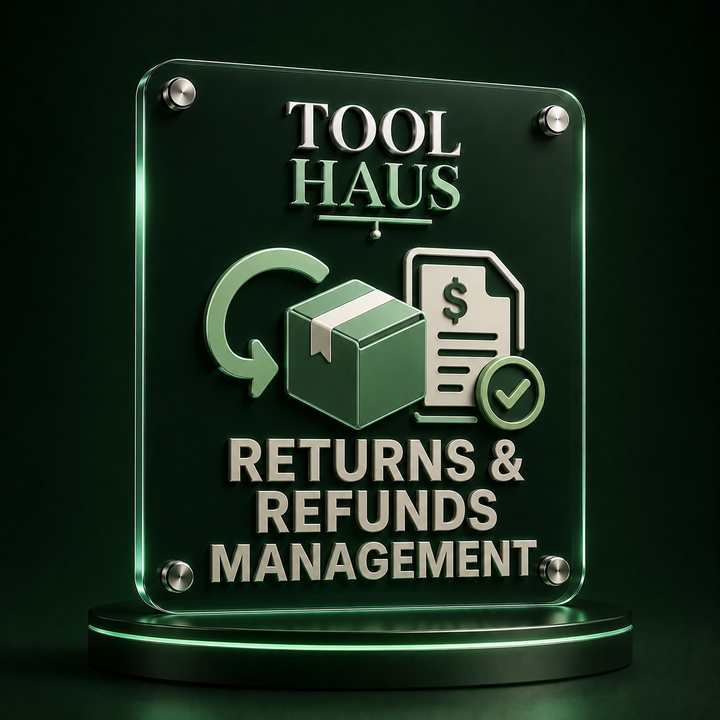 Tool Haus — Returns & Refunds Management Kit