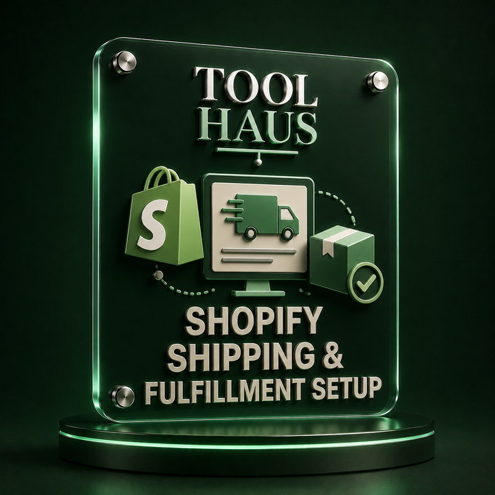 Tool Haus — Shopify Shipping & Fulfillment Setup Kit